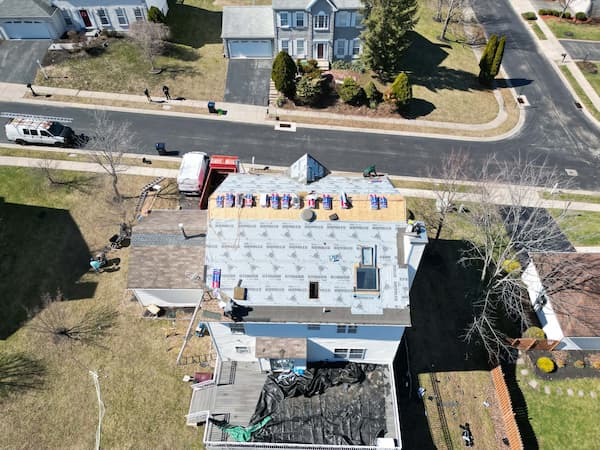 Before: Full Roof Replacement in Doylestown, Bucks County